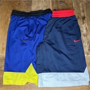 Men Nike Dri fit basketball shorts lot of 2